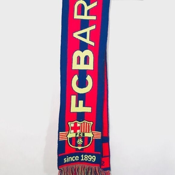 FC Barcelona Spain Football Futbol Soccer Scarve - Picture 3 of 7